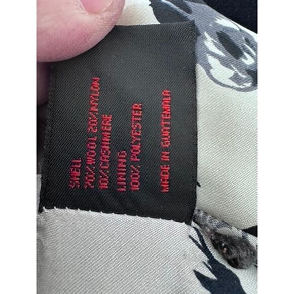 "VIA SPIGA" Women's Cashmere Wool Blend Trench Coat Quiet Luxury Old Money SZ 10 - Picture 12 of 16